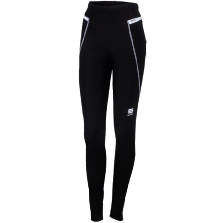 Damen-Hosen Sportful Dolomiti TDT + Tight schwarz-weiss